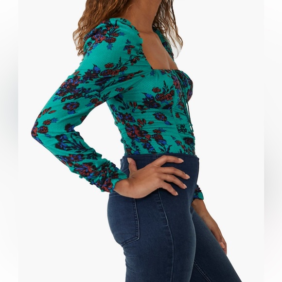 Free People Keyhole blouse ( NWOT) - Picture 3 of 5